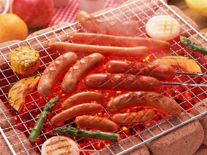 Delicious barbecue wallpaper (3) #7