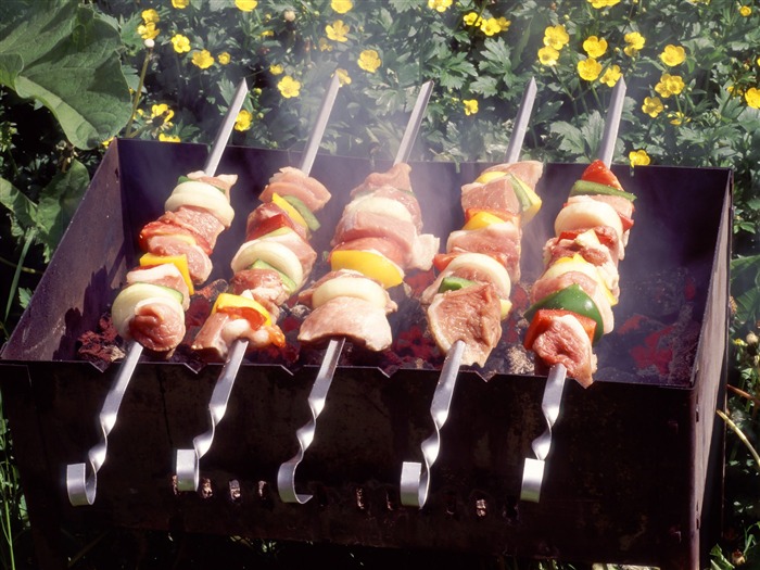 Delicious barbecue wallpaper (4) #5