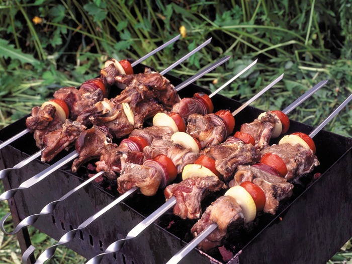 Delicious barbecue wallpaper (4) #13