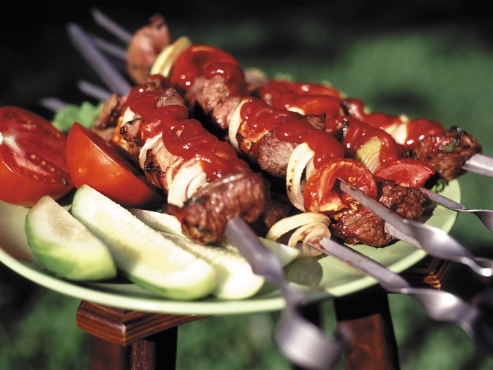 Delicious barbecue wallpaper (4) #14