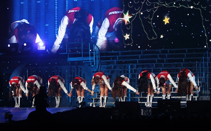 Girls Generation concert wallpaper (2) #7