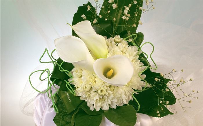 Svatby a květiny tapety (1) #9