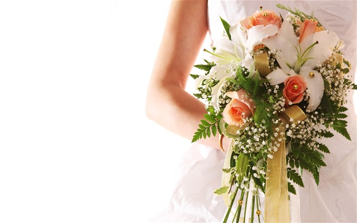 Svatby a květiny tapety (1) #12