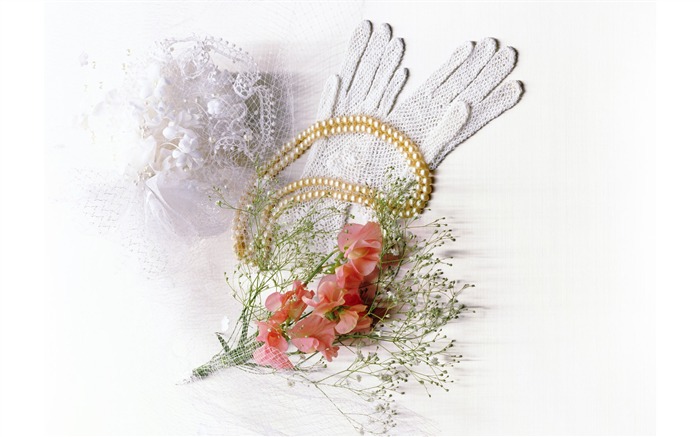결혼식과 꽃 벽지 (1) #18