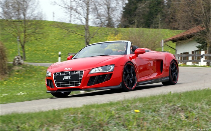 ABT Audi R8 Spyder - 2010 高清壁紙 #13