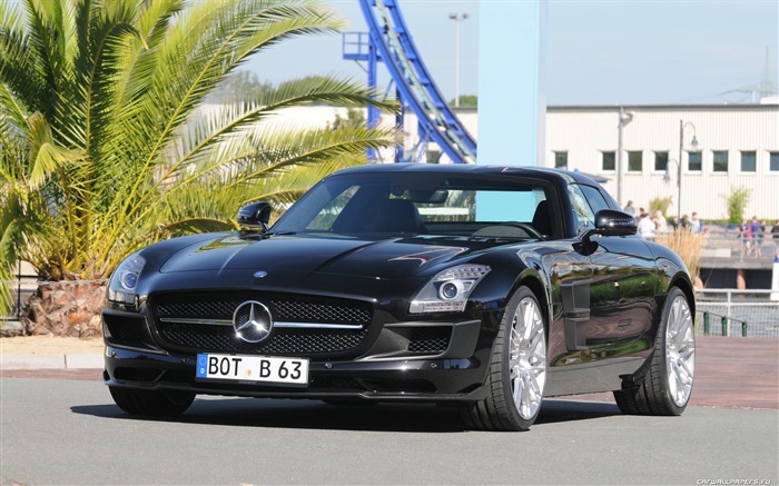 Brabus Mercedes-Benz SLS AMG - 2010 高清壁紙 #1