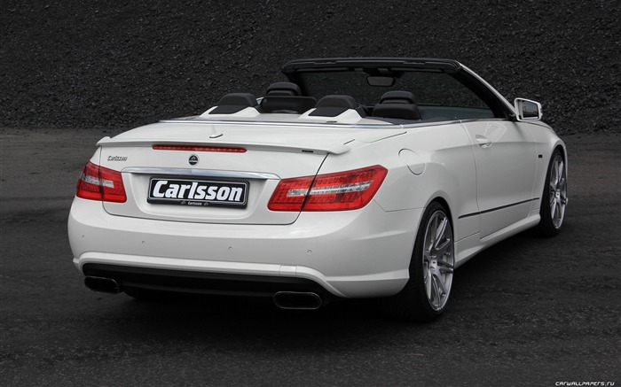 Carlsson Mercedes-Benz Classe E Cabriolet - 2010 fonds d'écran HD #15