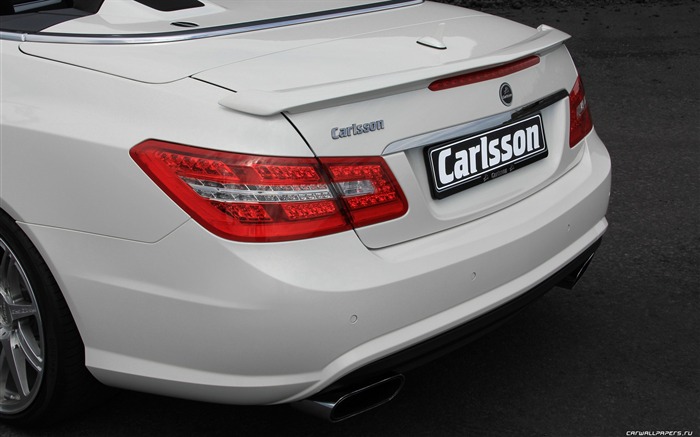 Carlsson Mercedes-Benz E-Class, Cabriolet - 2010 HD tapetu #20