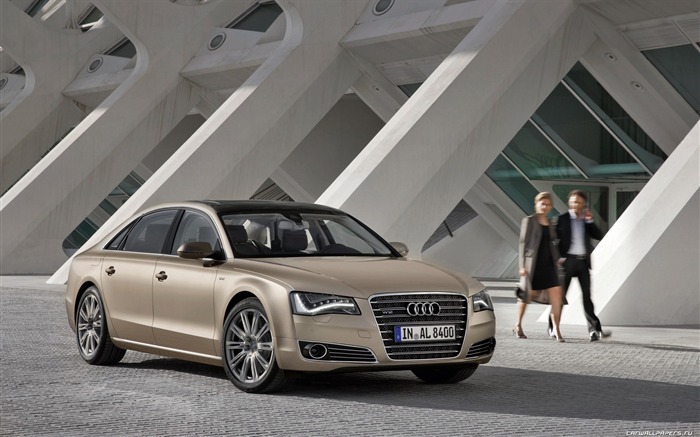 アウディA8 L W12クアトロ - 2010のHDの壁紙 #10