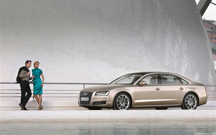 アウディA8 L W12クアトロ - 2010のHDの壁紙 #13