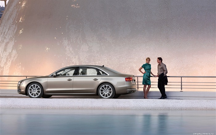 アウディA8 L W12クアトロ - 2010のHDの壁紙 #15