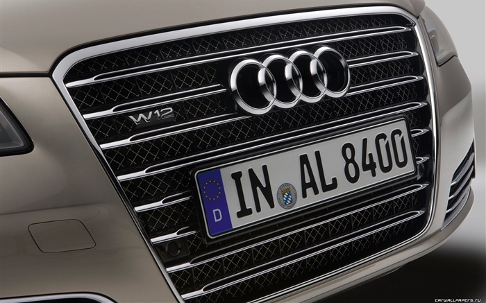 Audi A8 L W12 Quattro - 2010 HD tapetu #36
