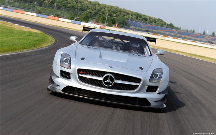 メルセデスベンツSLSのAMGのGT3を - 2010のHDの壁紙 #6