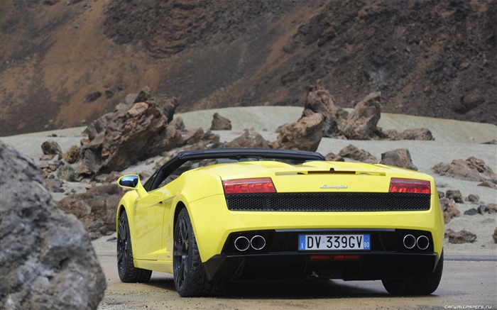 Lamborghini Gallardo LP560-4 Spyder - 2009 fondos de escritorio de alta definición #7