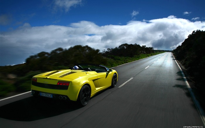 Lamborghini Gallardo LP560-4 Spyder - 2009 fondos de escritorio de alta definición #12