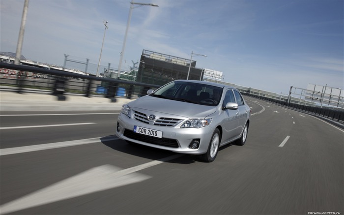 Toyota Corolla - 2010 fondos de escritorio de alta definición #15