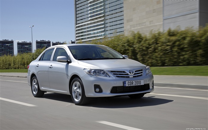 Toyota Corolla - 2010 HD tapetu #16