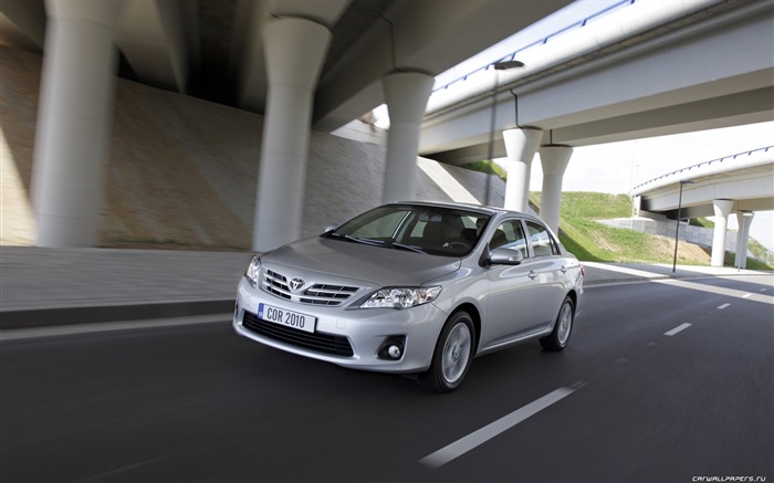 Toyota Corolla - 2010 fondos de escritorio de alta definición #17