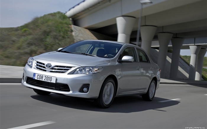 Toyota Corolla - 2010 HD tapetu #19