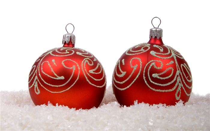 Boules de Noël fonds d'écran (3) #15