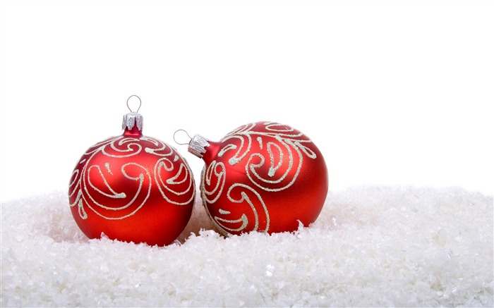 Christmas balls wallpaper (4) #5