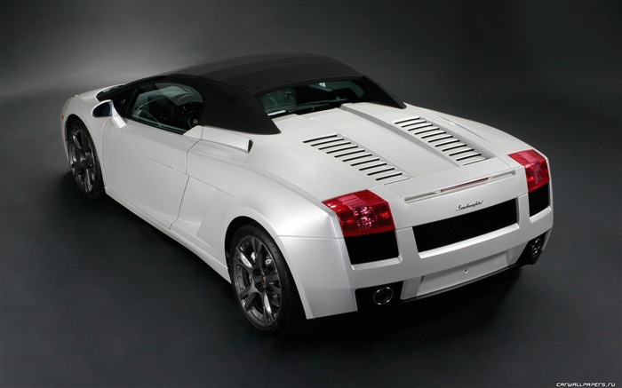 Lamborghini Gallardo Spyder - 2005 fonds d'écran HD #14