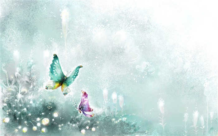Hand-painted Fantasy Wallpapers (1) #4