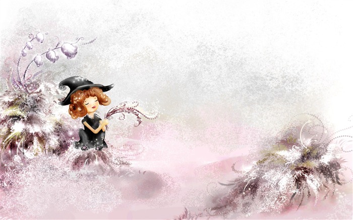 Handbemalte Fantasy Wallpapers (1) #6