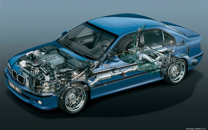 BMW는 M5의 E39의 HD 벽지 #9