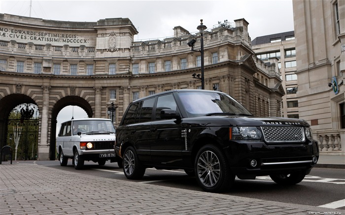 Land Rover Range Rover Negro Edición - 2011 fondos de escritorio de alta definición #9