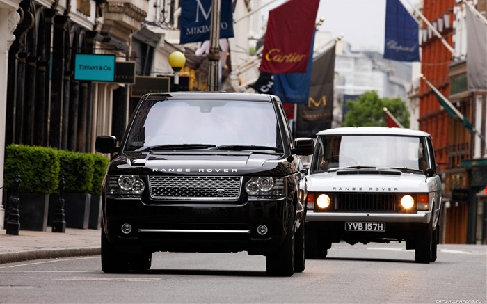 Land Rover Range Rover Negro Edición - 2011 fondos de escritorio de alta definición #13