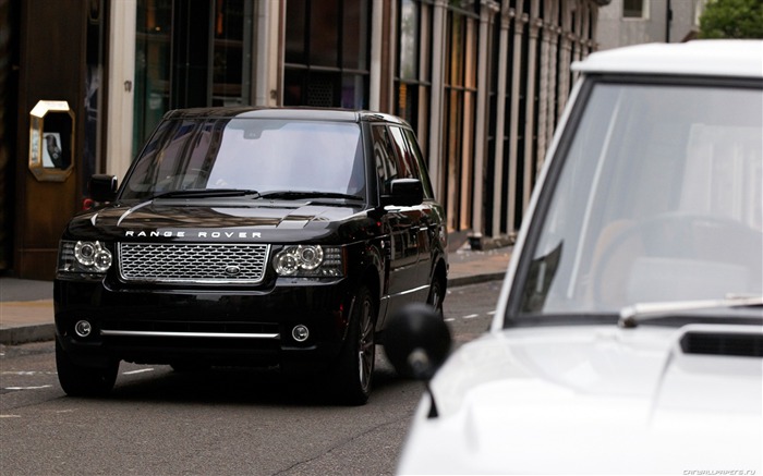 Land Rover Range Rover Negro Edición - 2011 fondos de escritorio de alta definición #15