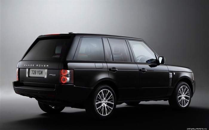 Land Rover Range Rover Black Edition - 2011 fonds d'écran HD #19
