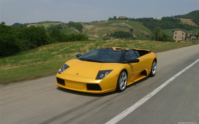 ランボルギーニムルシエラゴロードスター-2004のHDの壁紙 #2