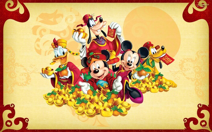 Disney-Zeichentrickfilm Mickey Wallpaper (1) #3