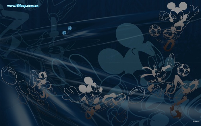 Disney-Zeichentrickfilm Mickey Wallpaper (1) #7