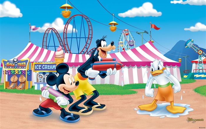 Disney bande dessinée Mickey Fond d'écran (1) #9