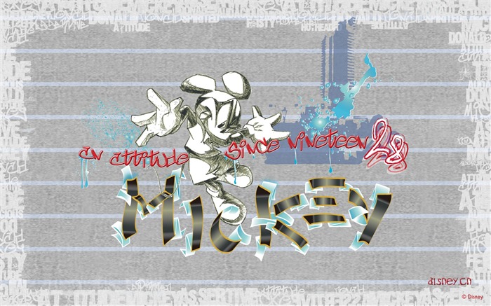 Disney-Zeichentrickfilm Mickey Wallpaper (3) #12