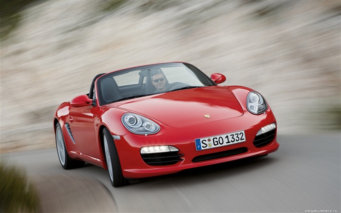 포르쉐 Boxster 당연하지 - 2009의 HD 벽지 #3