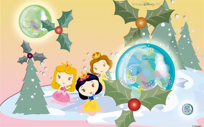 Princess Disney cartoon wallpaper (1) #11