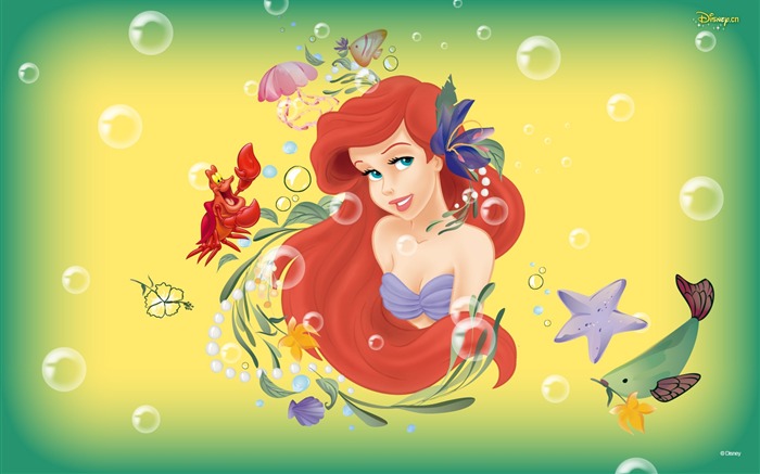 Princess Disney cartoon wallpaper (1) #14