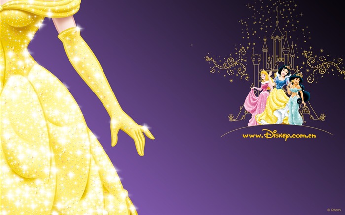 Princezna Disney karikatury tapety (1) #17