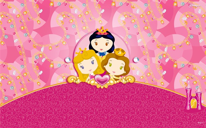 Princess Disney cartoon wallpaper (2) #7