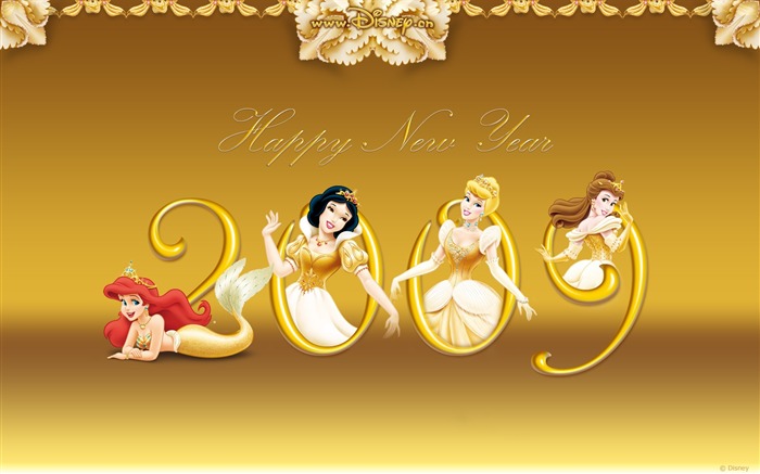 Princess Disney cartoon wallpaper (2) #8