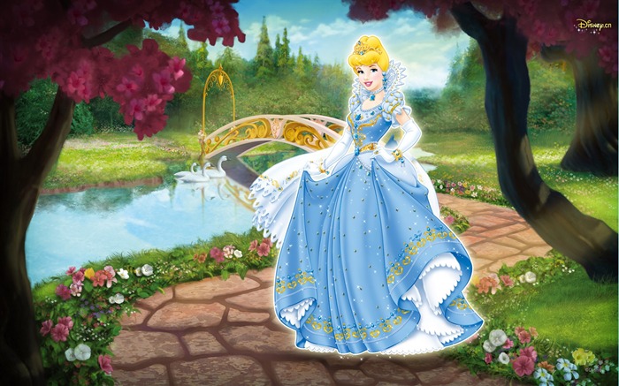 Princess Disney cartoon wallpaper (3) #6