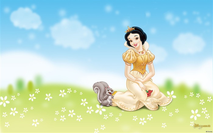 Princess Disney cartoon wallpaper (3) #8