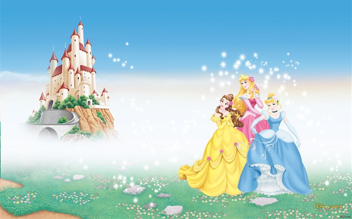 Princesa Disney de dibujos animados fondos de escritorio (3) #11