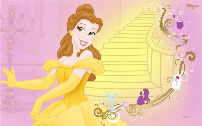 Princesa Disney de dibujos animados fondos de escritorio (3) #12
