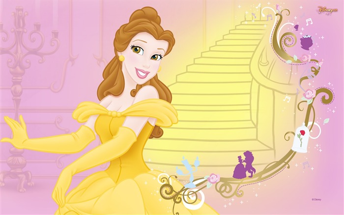 Princess Disney cartoon wallpaper (3) #12