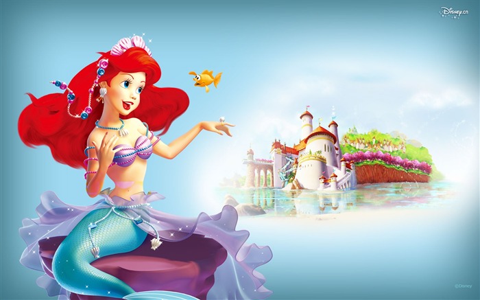 Princess Disney cartoon wallpaper (3) #14